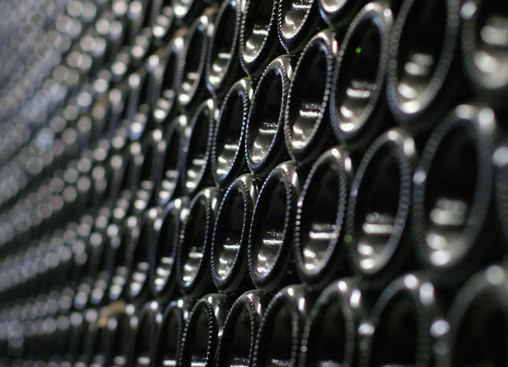Weinlagerung, Bottled Grapes, Wein, Blog