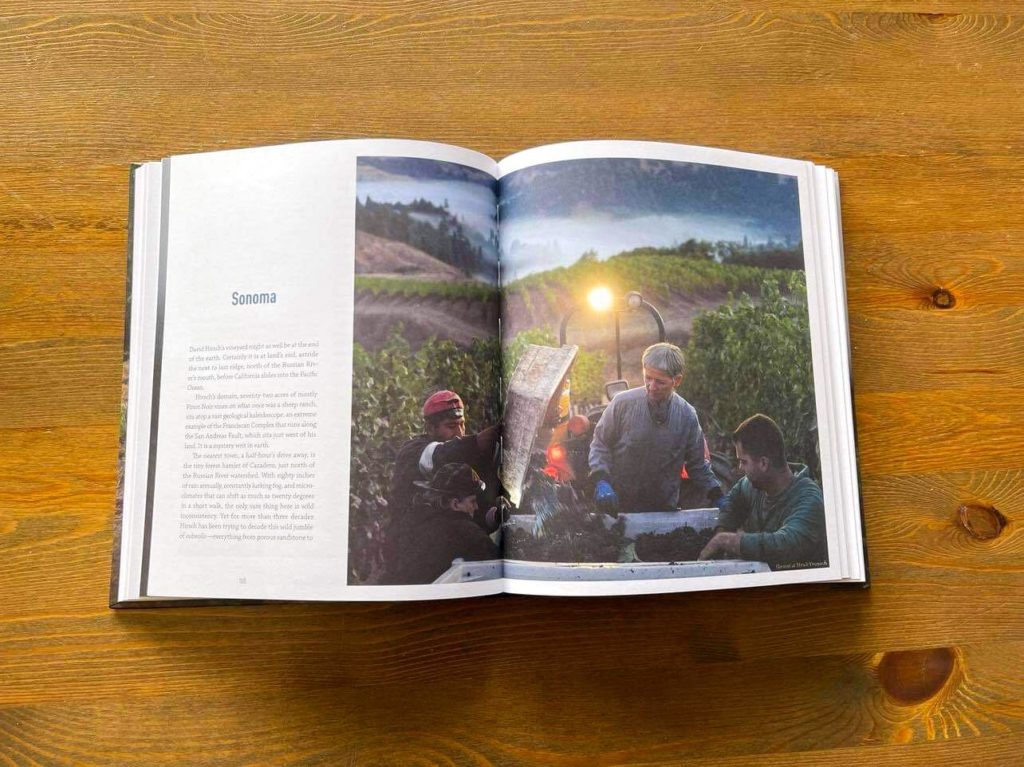 Blick in das Weinbuch The New Californian Wine von Jon Bonné