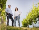 Winzer Stefan und Verena Langmann vom Weingut Lex Langmann in der österreichischen Weststeiermark